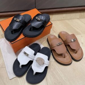 Designer Sandals Cyprus Handsome Sandals Fashion Luxury Leather High Quality Trendy Luxury Designer New unisex