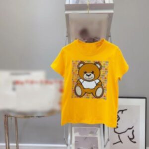 2025 luxury kids designer t shirt kid t-shirts tops new Children's Day vacation school start gifts fashion letter girl boy Short Sleeve girls pink Tees Casual Clothes