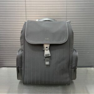 Men Women Designer Leisure sports canvas flip backpack hiking bag high-end feeling classic and versatile