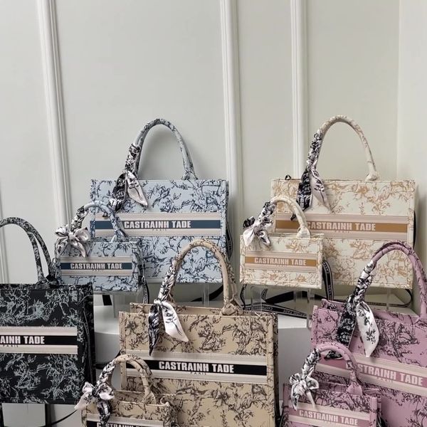 Designer bag New simple and fashionable letter printed casual one-shoulder crossbody bag Tote bags