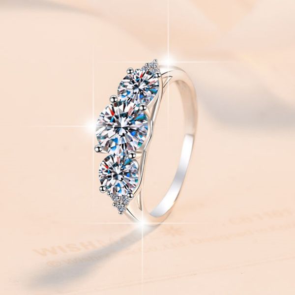 Sophisticated Bridal Accessory: Dazzling Double Diamond Inspired Two-Tone Moissanites Ideal Gift