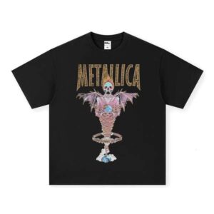 Heavyweight 100% Cotton Sweatshirt Men's Oversized T-Shirt Short Sleeve Cross-Border Rock Band Beauty Fashion Unisex