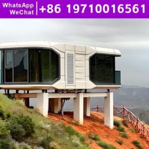 Economic Prefabricated Houses for Housing Space Capsule House Thermal Insulation Eco-Friendliness Low Cost Leak Proof Modular