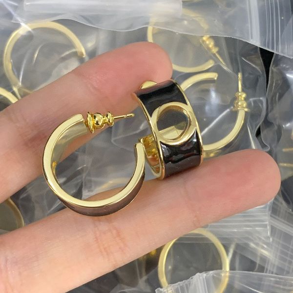 Designer Earrings Luxury Brand Earrings Hoop Gold Silver Plated Stud Earrings For Women Party Fashion Jewelry