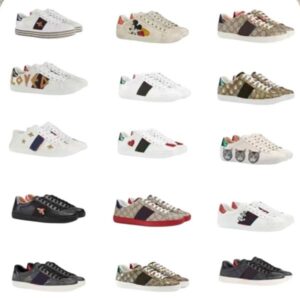 Designer Low Top Sporty Walkers with Stripes Leisure & Athletic Use, Available in Low Cut Striped Walking Shoes for Sports Training & Casual Wear by Brand Sizes 35-45 AAA77