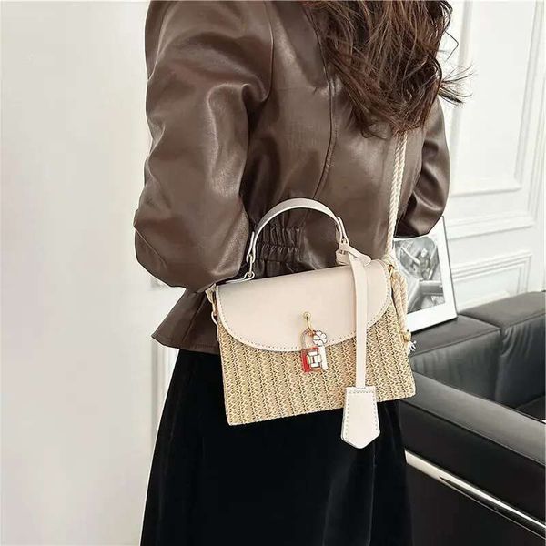 Designer Bag Shoulder Bag Free Shipping New Fashion Small Square Premium Luxury Bag Texture Woven Single Luxury Crossbody For Womens