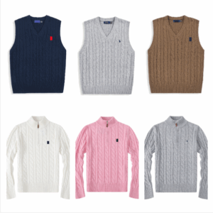 mens jumpers designer women Little horse sweater bottoming half pull zip hoodie knit horses weater pullover top autumn waistcoat crew neck warm sweaters jumper