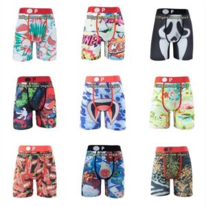 Mens Swim Trunks Wholesale Cartoon Boxer Shorts Quick Dry Breathable Elastic Comfortable Swimwear Summer Athletic Beachwear Supplier Offer