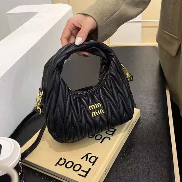 2025 Top Quality Luxury Designer Bag Womens Shoulder bag Half moon bag Handbag messenger fashionable woman crossbody Fashion Bag