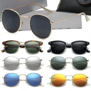 Designer Men women Polarized Sunglasses Adumbral Goggle UV400 Eyewear Classiceyeglasses Male Sun Glasses Metal Frame With Box