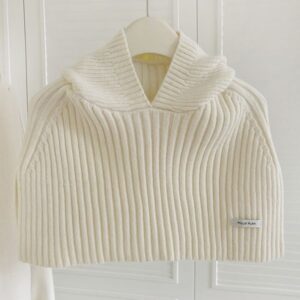 Korean version new original design split hood integrated scarf shawl –89243