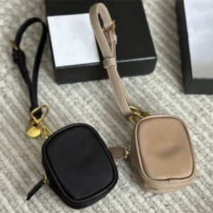 Mini Nylon Hang Pouch Designer Coin Purse String Bucket Bag Tiny Bags Wallet Woman Man TOP
