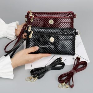 High quality women's designer handbag practical mobile phone bag zero wallet Korean casual and fashionable crossbody bag small bag small square bag
