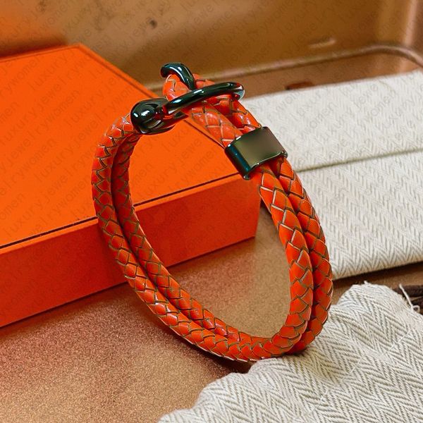 Designer Bracelet Luxury Bangle Bracelet Jewelry Red Leather Bracelet Adjustable Genuine Leather Cuff Fashion Punk Style Unisex Gift for Men Women Bestseller