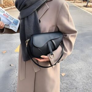 Designer Bag Shoulder Bag Luxury Saddle Bag Fashion Crossbody Bag Tote Bag New Casual Handbag High Quality Women's Leather Purse Classic Black Bag
