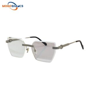 Sunglasses For Women cap women sunglasses glasses Men for Women fashion premium rimless glasses cat eye polarized sunglasses 0833