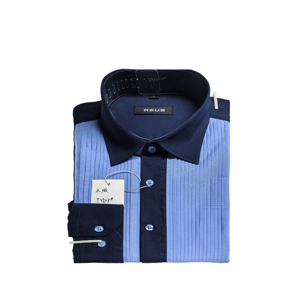 100% pure cotton Oxford spun shirt | Heavy duty thickened fabric for warmth in autumn and winter, with a crisp and stylish interior that won't collapse shoulders