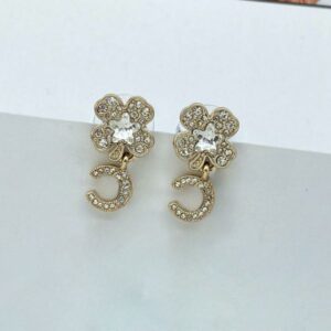 Luxury Earrings Letter Diamond Earrings Designer Jewelry Earring Wedding Party Gifts with Box