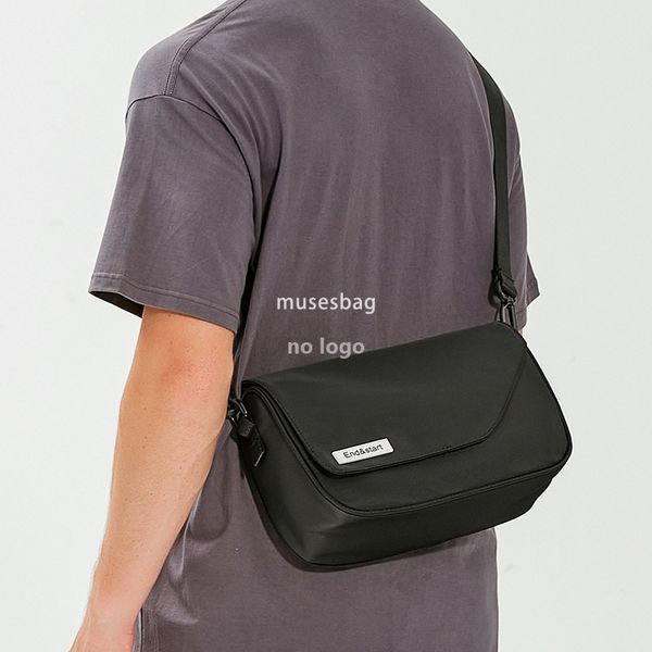 Crossbody bag Fashion brand new men's niche shoulder bag Leisure commuter crossbody bag College class backpack messenger bag