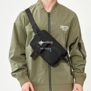 Trendy chest bag Men's sports day casual tooling crossbody bag Student street ins all-in-one waist pack