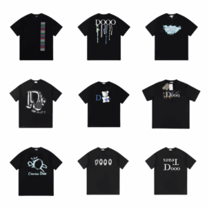 Men's Dooo655 Cotton Blend Shirt – Stylish Short-Sleeve Graphic Tee