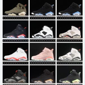 Sneakers 6s mens basketball shoes men women sports sneakers trainers Size 4-12 With Box