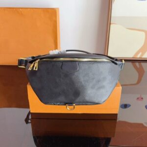 Woman Man Bum Bag Belt Bag Emboss Print Waist Bags Designer Bumbag Leather Small Cross Body10A