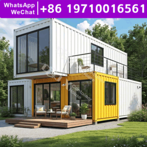 Prefab Disaster Relief Tiny Home Mobile Flat Pack House Modular Temporary Hall Countryside Compact Facility Traditional Complex