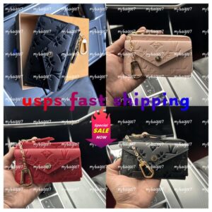 Top Quality Designer wallets Womens mens Genuine Leather Mini Zippy Organizer Wallet CARD HOLDER Recto Verso Coin Purse Bag Charm Key Pouch purse With box Dustbag