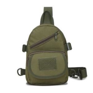 Outdoor cycling sports camouflage chest bag Oxford cloth bag crossbody bag men's bag shoulder bag small backpack