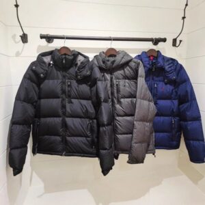 Men's Down & Parkas Designer Thick warm windproof waterproof and plush down hooded design for both men and women