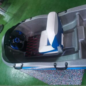 safe and collision resistant design electric go kart providing full protection for your water adventure journey