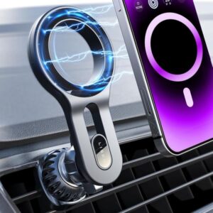 Universal Magnetic Car Phone Holder Vent Mount for iPhone 16 Pro Max 15 14 13 12 Samsung S25 Edge Quick Install Accessories