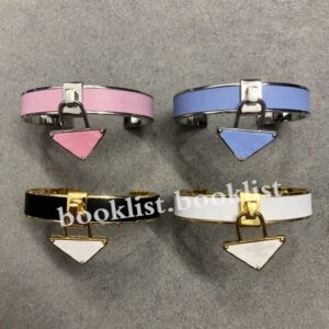 Fashion Designer Triangle Earring bracelet set With Gift Box