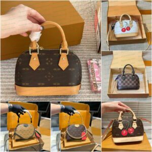 Vintage Printed Designer Bags Women's Shoulder Bags Fashionable Shell Bags Crossbody Handbags Premium Leather