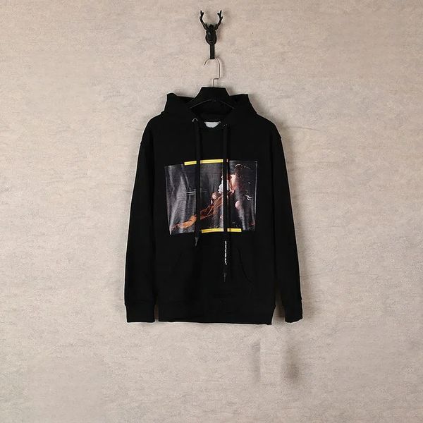 Unisex OFFW Designer Overalls Hoodie for Autumn Winter - High Street Style