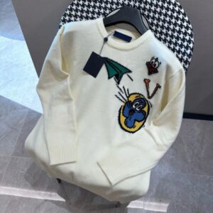 New luxury Men's Sweaters Sweatshirts Hoodie Men Knitted Sweater Embroidery Letter Long Sleeve Sweatshirt Loose ma'am Hoode Men's Clothing BFG2411203