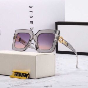 Fashion G Letter luxury sunglasses Sunglasses Women's 2021 new box fashion model tall big driving glasses