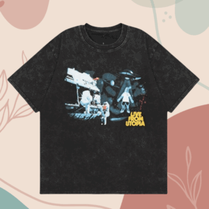 Unisex TRS Cotton Blend Summer Tops – Loose Fit Tee for Men & Women