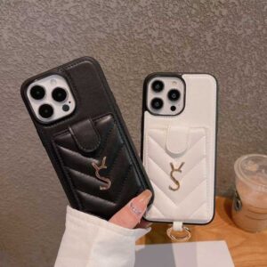 iPhone Beautiful Phone Cases 15 14 Pro Max Desiner YS Card Wallet Purse Hi Quality 18 17 16 15pro 14pro 13pro 12pro 13 12 11 X XS 7 8 Plus Case with Box