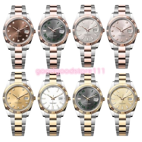 Designer watch men Watches men 36/41MM Full Stainless steel Luminous Waterproof gold Women Watch Couples Style Classic Wristwatches Desgner watch