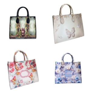 Womens Totes Handbag Labubu Designer Letter Fashion Bags Flap Lady Storage Bag Painting Pattern Makeup Bag Elegance Large Capacity 32*38cm