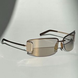 Designer Eyeglass Luxury Women Frameless Alloy Glasses 468S Dynamic Design Frame Outdoor Beach Vacation Sunglasses UV400 Protection Top Quality