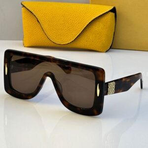 Classic style Mens Womens one piece goggles LW40106U outdoor cycling skiing goggles UV400 protective womens sunglasses with golden decorative logo on the legs