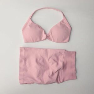 2 Piece Yoga Sports Bra High Waist Workout Scrunch Shorts Impact Gym Set Women Strappy Sports Suit Fitness Clothes Seamless Yoga Set Backless Tops Outfit
