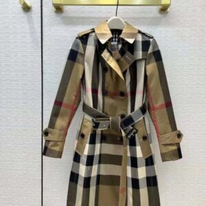 Spring Autumn Milan Runway Trench Coats Lapel Neck Long Sleeve Leisure overcoat and fashion Brand Same Style Women's Jackets Designer