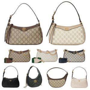 Designer Bag Women's Classic Shoulder Bag Fashion Hobos bag Luxury Handbag Women's Underarm Bag Crescent Moon Luxury Designer Women Chain Stitched Letter Handbag