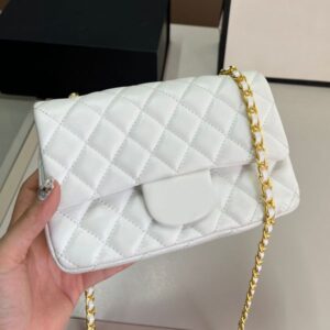 Purse Designer Handbags For Women Leather Shoulder Bag Synthetic Leather Sheepskin Classic Flap With Gold Chain Cross Body Bag Designer Bags Handbag High Quality