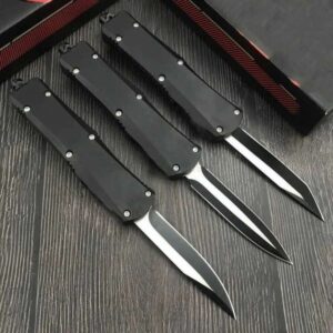 MICR Mini A07 OTF Tactical Pocket Knife 440C Blade Zinc Alloy Handles Outdoor Survival EDC Knives Camping Hunting S ToolXJ240808