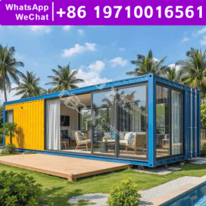 Flat Pack House Mobile Modular Cabin Education Shelter Prefab Tiny Home Steel Recovery Housing Durable Safe Installation Efficient